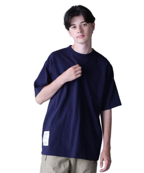 

Avirex Basic Heavyweight S/s T-shirt Men s M 120 Navy 783-3934014