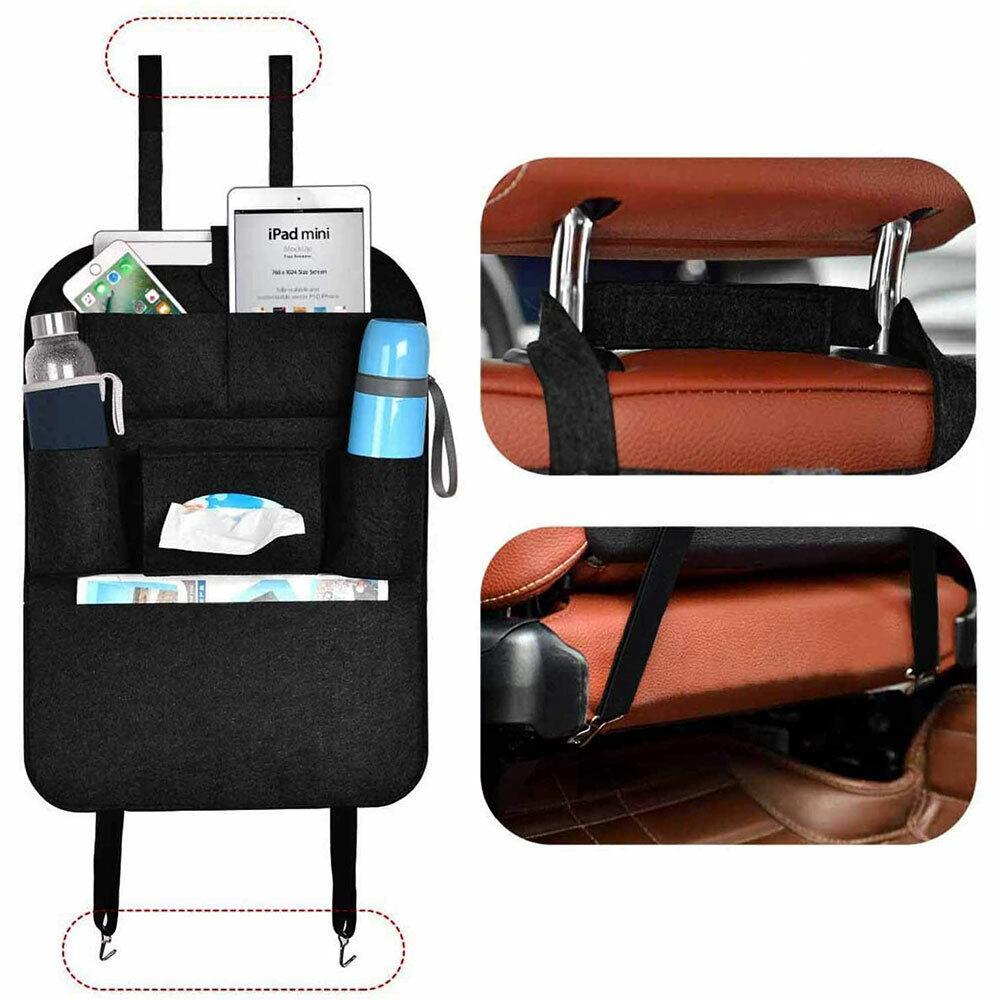 Organizer cover mat car seat protector tablet holder uni