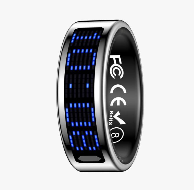 Smart Ring - Herzfrequenz-, Blutsauerstoff-, Trainings- & Schlafmonitor