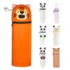 Pencil Case Desktop Stand Up Pen Holder Cartoon Animal Design Silicone Pencil Storage Bag for Home School Office Supplies