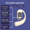 New Silicone Open-Ear Wireless Bluetooth Earphones with Extended Battery Life, Universal Fit for Mobile Phones