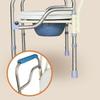 Elderly Foldable Shower and Toilet Commode Chair for Disabled Patients