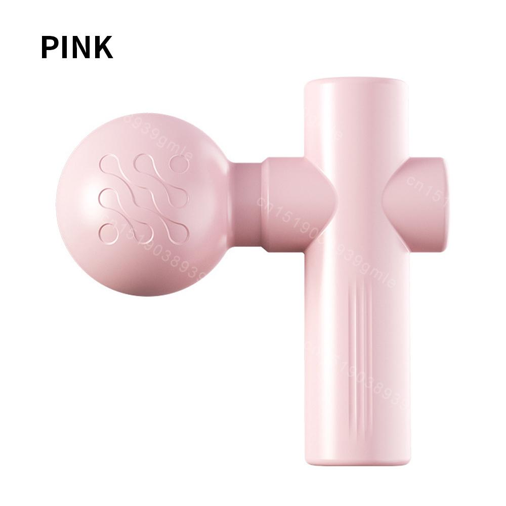 

Мини Массажный Пистолет Фасциальный Аппарат Расслабление Мышц Вибрирующий Пистолет Стержень Массаж Фитнес Инструмент Массажер для Мышц Пистолет Снимает Болезненность розовый