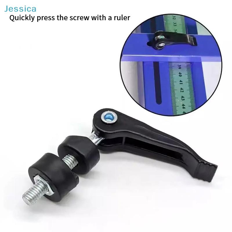 Adjustable Quick Locking Clamp Lever - Screw-On Handle Clamp for Woodworking, Machinery & Tool Accessories