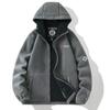 Oversized Fleece Fleece Jacket Hooded Warm Cross-border Oversized Jacket Top Couple Trend