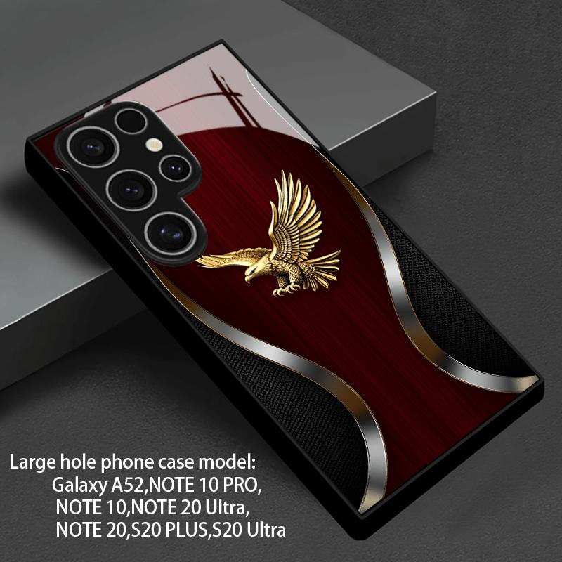 Luxury Golden Eagle fashion phone cases phone case mobile phones glass for Samsung Galaxy S26 S25 S24 S23 S22 FE Ultra Plus