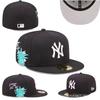 Unadjustable Flat Brim Baseball Cap Cotton Linen Embroidered Hip Hop Hat Men Women Streetwear