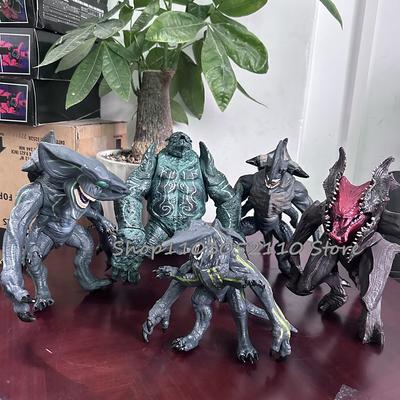 New Monsters Figure 5 Style Scunner Leathback Mega Kaiju Trespasser Knifehead Figurine Pacific Rim Model Christmas Gifts