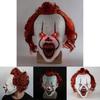 Máscara aterradora de Stephen King para Halloween, disfraz de Joker para hombre, cosplay