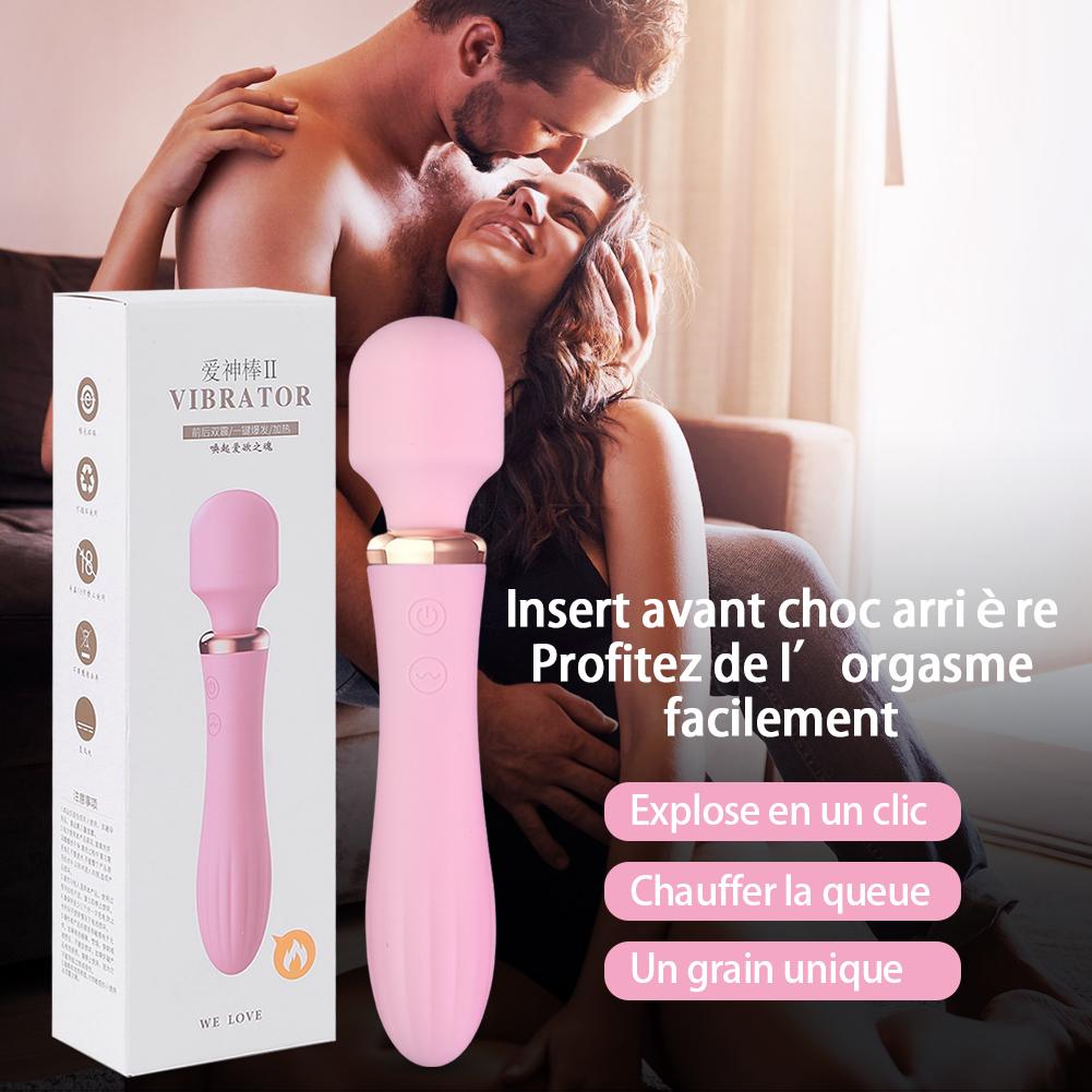 Vibrátor pro ženu Sexuální hračka Vibrační hůlka Pro dospělé Sexuální hračky Stimulátor klitorisu Vibrátory