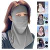 Sun Protection Sunscreen Mask Traceless Riding Facemask Breathable Driving Face Mask  Summer