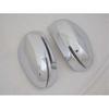 Compatible With Honda Odyssey 2015 2016 2017 2018 2019 2020 2021 Side Rearview Mirror Cover Cap Stick Eyebrow Accessories Decoration 2Pcs(ABS Chrome)