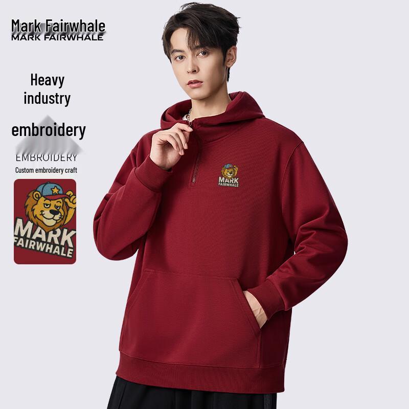 

Mark Fairwhale Heavy Embroidery Hooded Sweatshirt L