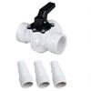 Plastic 3 Way Valves Pool Pump Hose Management Part Valves Adapter Diverter Valves Pool Maintenance Replacement for Hose