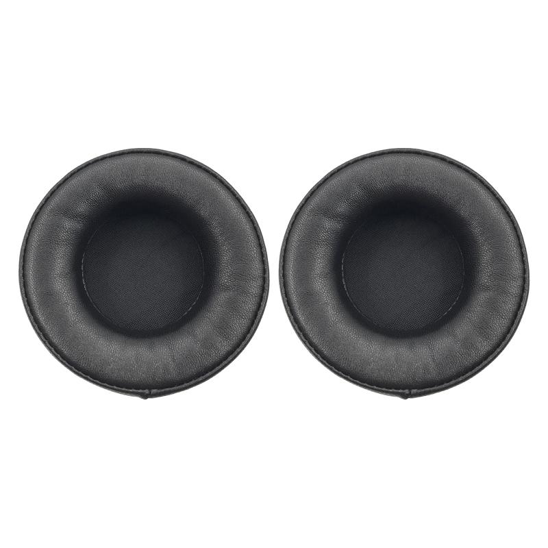 2pcs Sheepskin Leather Earpads Ear Cushion Replacement Ear Muffs Headphone Cushion 70mm -110mm