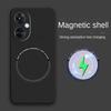 Luxury Magnetic Wireless Charge For Magsafe Case for Oneplus 12 Nord Ce 2 3 Lite 9 8 10 Pro 10T 11 Shockproof Soft Bumper Cover