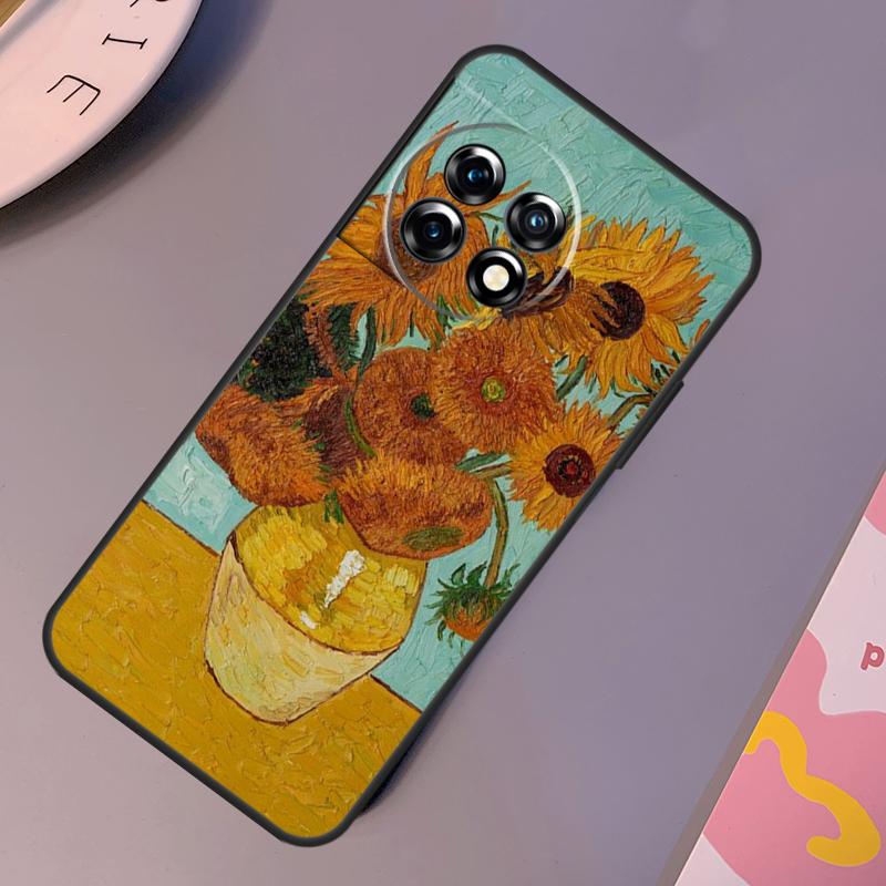 Van Gogh Art Oil Painting Case For OnePlus 12 11 9 10 Pro 9RT 10T 10R 12R OnePlus Nord CE 2 3 Lite 2T N10 N20 Cover