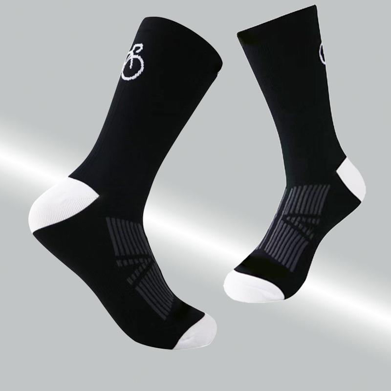 1/6 Pairs Men Women Outdoor Sports Cycling Socks Fashionable Prints Soft Comfortable Sweat Wicking Breathable Running Socks