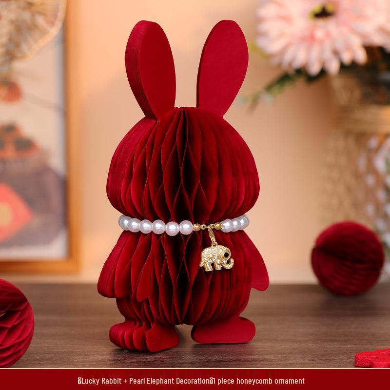 Housewarming Prosperity Gourd: Three-Dimensional Home Ornament for Living Room Tabletop