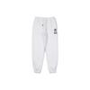 Knitted Sweatpants Men's Light Gray Moderate Cuffed Pants FS2FPF1112X-WTM