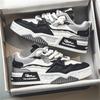 Men's Summer Versatile Thick-Soled Casual Flat Sports Shoes, Trendy Popular Footwear For Youth.