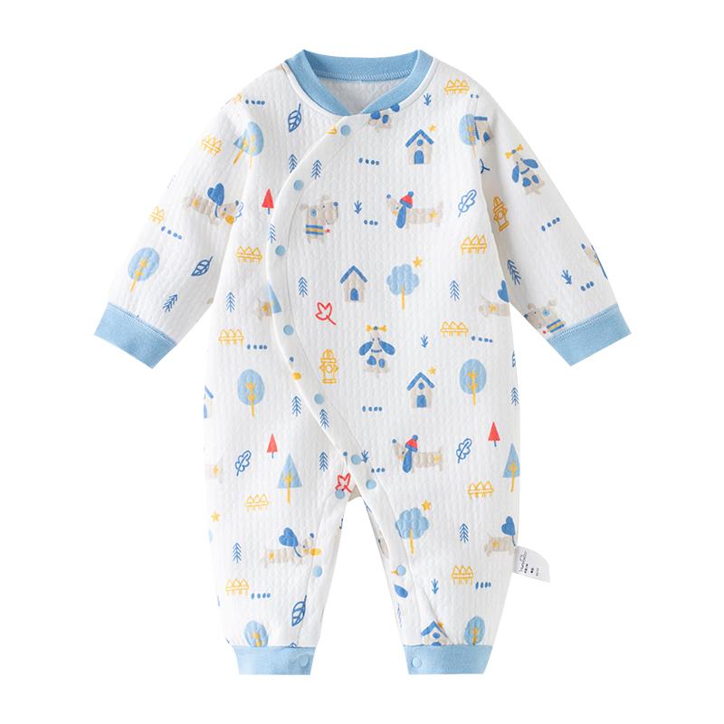 Happy Bear Baby Padded Winter Romper 66/44