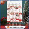 5/20Pairs Christmas Enamel Alloy Dangle Earrings, Festive Xmas Drop Earrings with Christmas Tree, Santa Hat & Snowman Charms