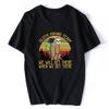 Sloth Hiking Team We Will Get There Funny Vintage Men TShirt Harajuku Streetwear Funny Aesthetic Cotton Men Clothes ONeck Tees