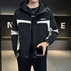 Arbeitsjacke Herren Frühling und Herbst Neue Lockere Kapuzenjacke Herren Frühling Lässige Oberteile