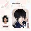 Universal Cosplay Short Straight Wig with Bangs - Realistic Lightweight Anime-Style for Students