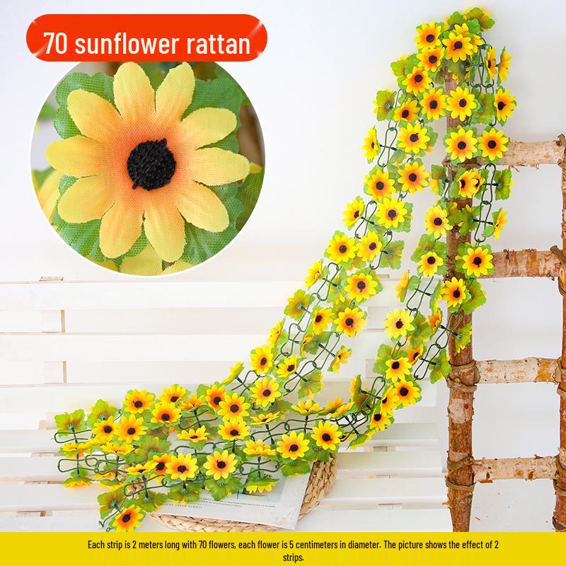 Vite di Girasole: Decorazione Artificiale per Scuola Materna per Interni e Scale