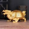 Feng Shui Hundred-Year-Old Turtle Ornament Symbolizing Health and Longevity for The Elderly Attracting Prosperity Home Decor