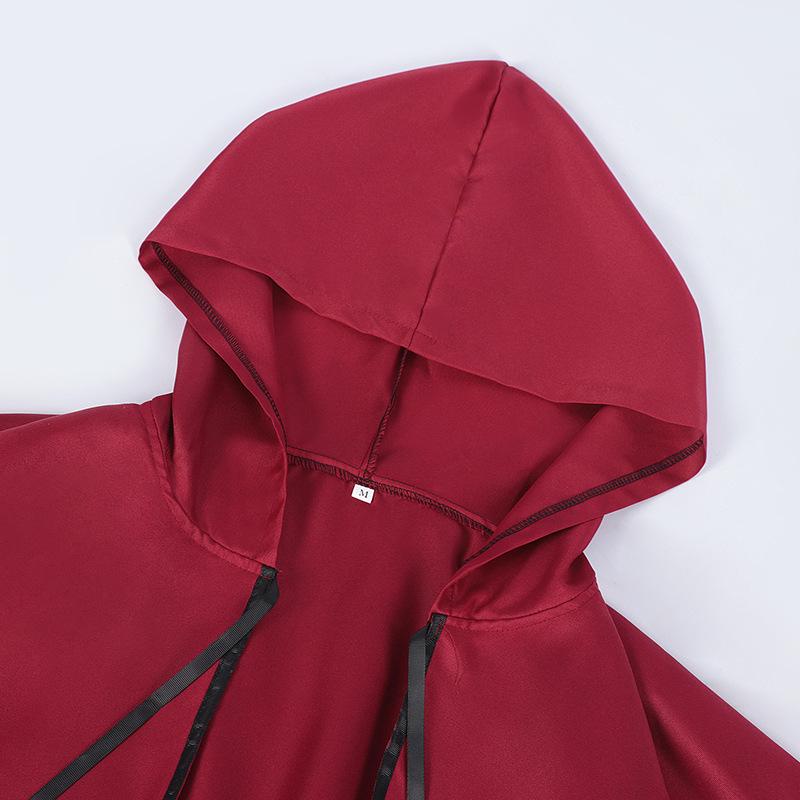 Płaszcz Czarodzieja Grim Reapera z Długim Rękawem i Kapturem - Kostium na Halloween i Cosplay