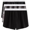 Jacquard Waistband Loose Simple Boxer Briefs 3-Pack Men Underwear NP2684O-ETH