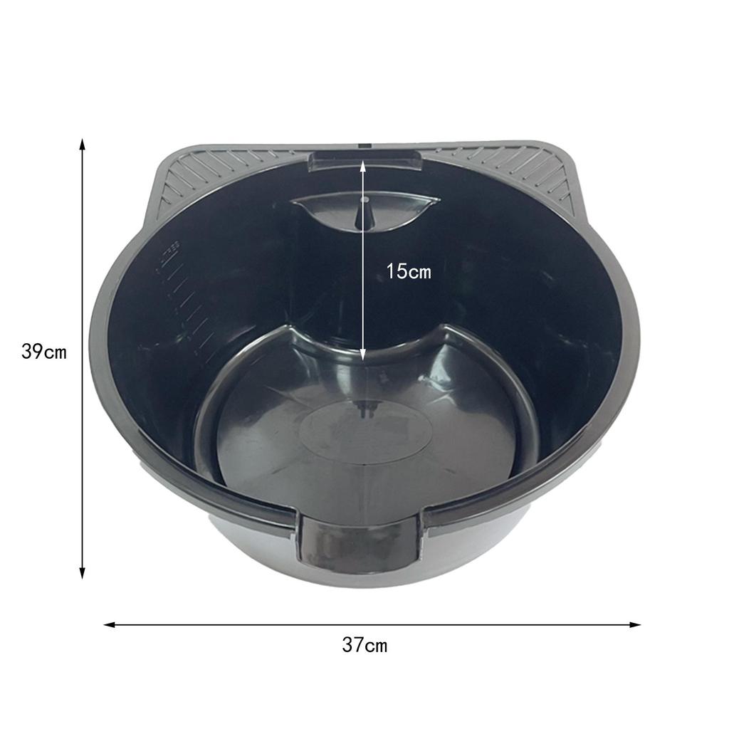 15L Car Oil Drain Pan Portable Waste Oil Collection Tray Easy to Clean Holder Thickened for Truck Repairing Part Cleaning Garage
