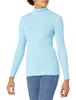 Amazon Essentials Women's Lightweight Turtleneck Slim Fit Long Sleeve Sweater, Sky Blue, Size L
