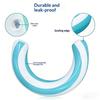 1Pc U-Shaped Inflatable Swimming Ring Striped Water Buoyancy Stick Arch Shape Design Pool Floating Raft Pvc Floating Device