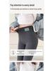 Women's Plus Size Fleece-Lined Lambswool Yoga Pants - Warm Cotton for Autumn/Winter Fitness