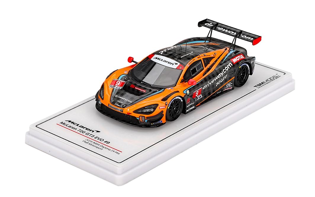 

TSM MODEL McLaren 720S GT3 EVO IMSA 24 часа Дайтоны 2024 Pfaff Motorsport Готовое изделие TSM430785 1/43 #9