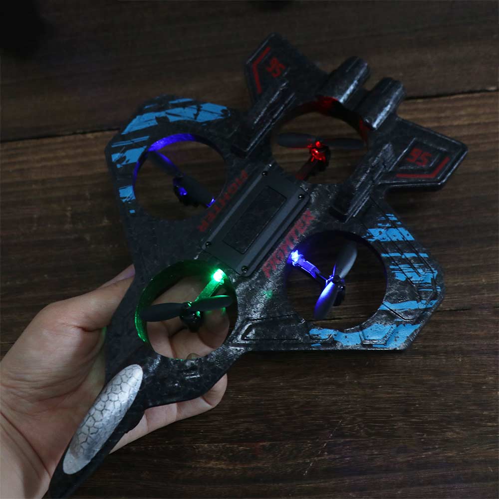 EPP Foam Remote Control Foam Fighter Gravity Sensing RC Hobby Jet Plane  Boys Baby Girls