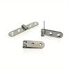 4Pcs 270 Degree Foldable Hinges Metal Cabinet Door Hinges Durable Flap Screw-On Hinges Furniture Hardware