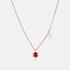 Rene Silver Rose Necklace 42Cm A211Sn9117Rpr
