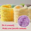 4pcs Set, 39.37 Inches, 1 M, 5 Color Series, Multi-functional Flexible Coral Fleece Pipe Cleaner, Suitable for DIY Handicrafts