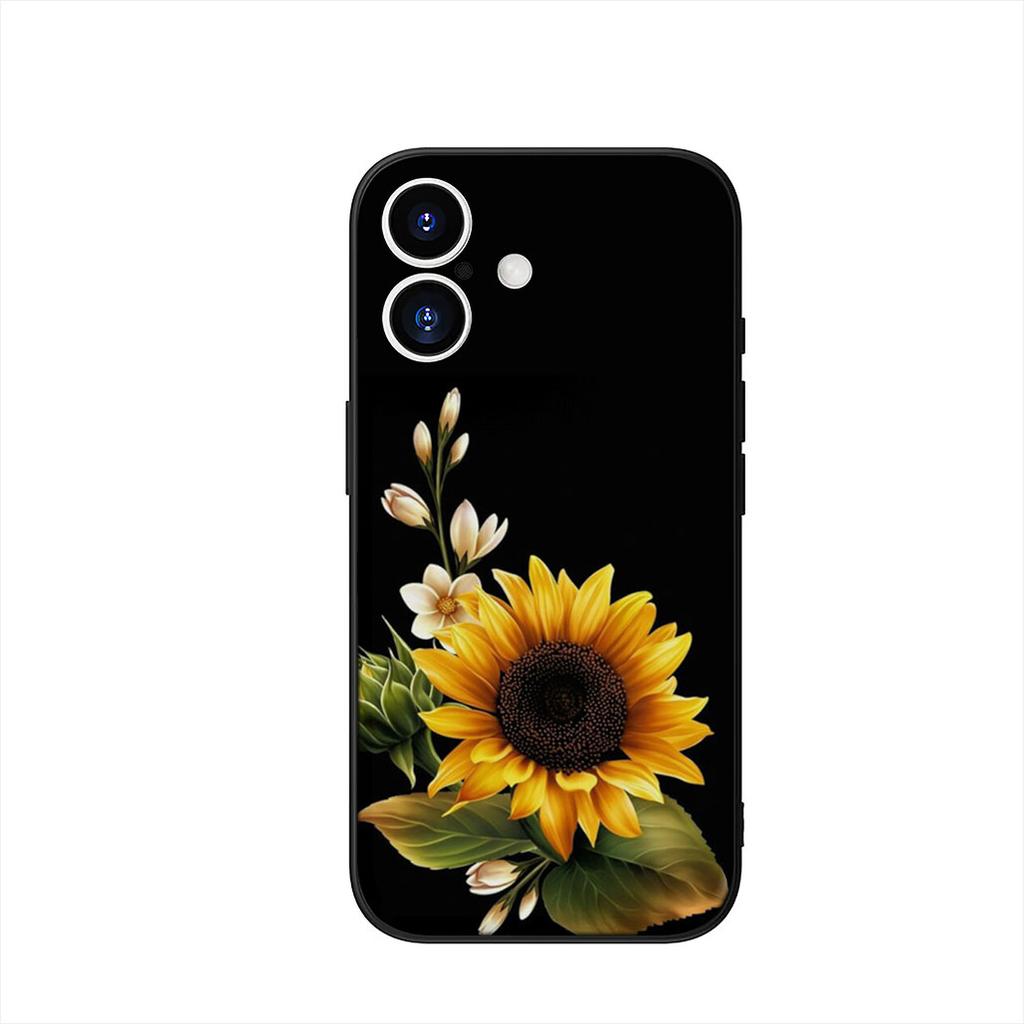 Phone Cover for Xiaomi Redmi 15C 15 A4 A5 9A 9T 10A 10C 9C NFC Note 11 9 10 Pro 8TCase Sunflower Lotus Flower Peony Rose Casing