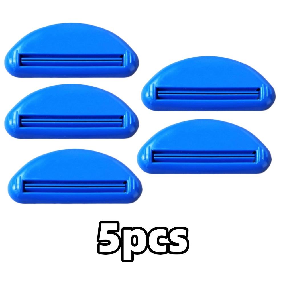 1/5/10pcs Toothpaste Squeezer Manual Toothpaste Dispenser Cream Tube Squeezer Bathroom Squeeze Paste Extruding Squeezing Clip