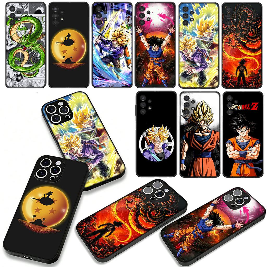 Trunks Dragon Gokus Torankusu Balls Case for Samsung Galaxy A55 A54 A25 A36 A17 A26 A35 A33 A34 A14 A37 S9 S20 S21 FE S10 Plus