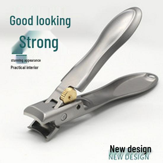 German Stainless Steel Slant-Mouth Nail Clippers & Scissors Set
