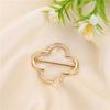 1/3pcs Fashion Silk Scarf and Shirt Knot Buckle - Clothing Accessory