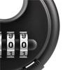 AT21-2X 4 Digit Combination Disc Padlock With Hardened Steel Shackle Combo Lock For Sheds, Storage Unit, School Gym Locker