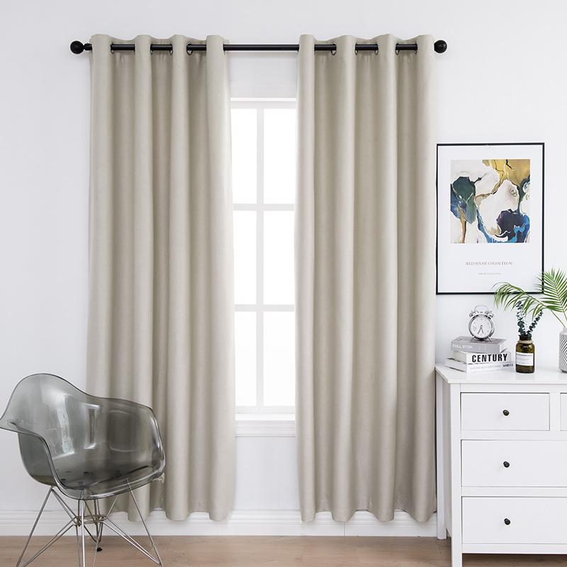 Gardintyg Mörkläggningsgardintyg Vardagsrum Sovrum Mörkläggningsgardin Skärm Färdig produkt